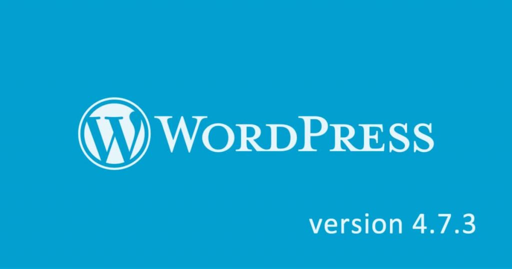 wordpress 4.7.3
