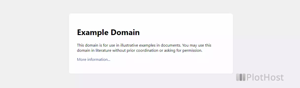 example.com domain example.com domain