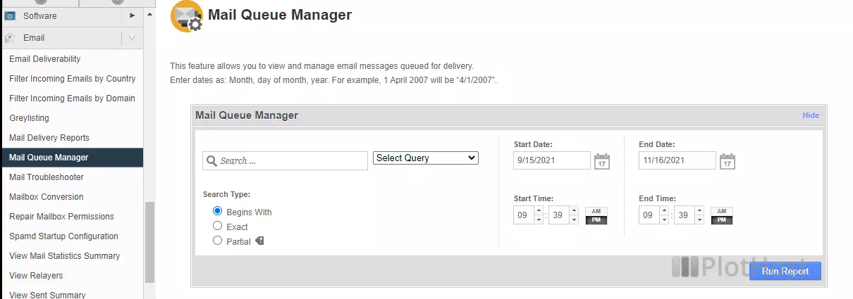 whm mail manager
