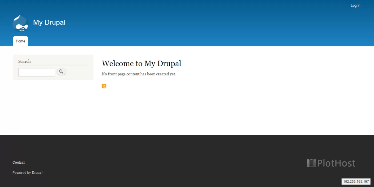 drupal screenshot