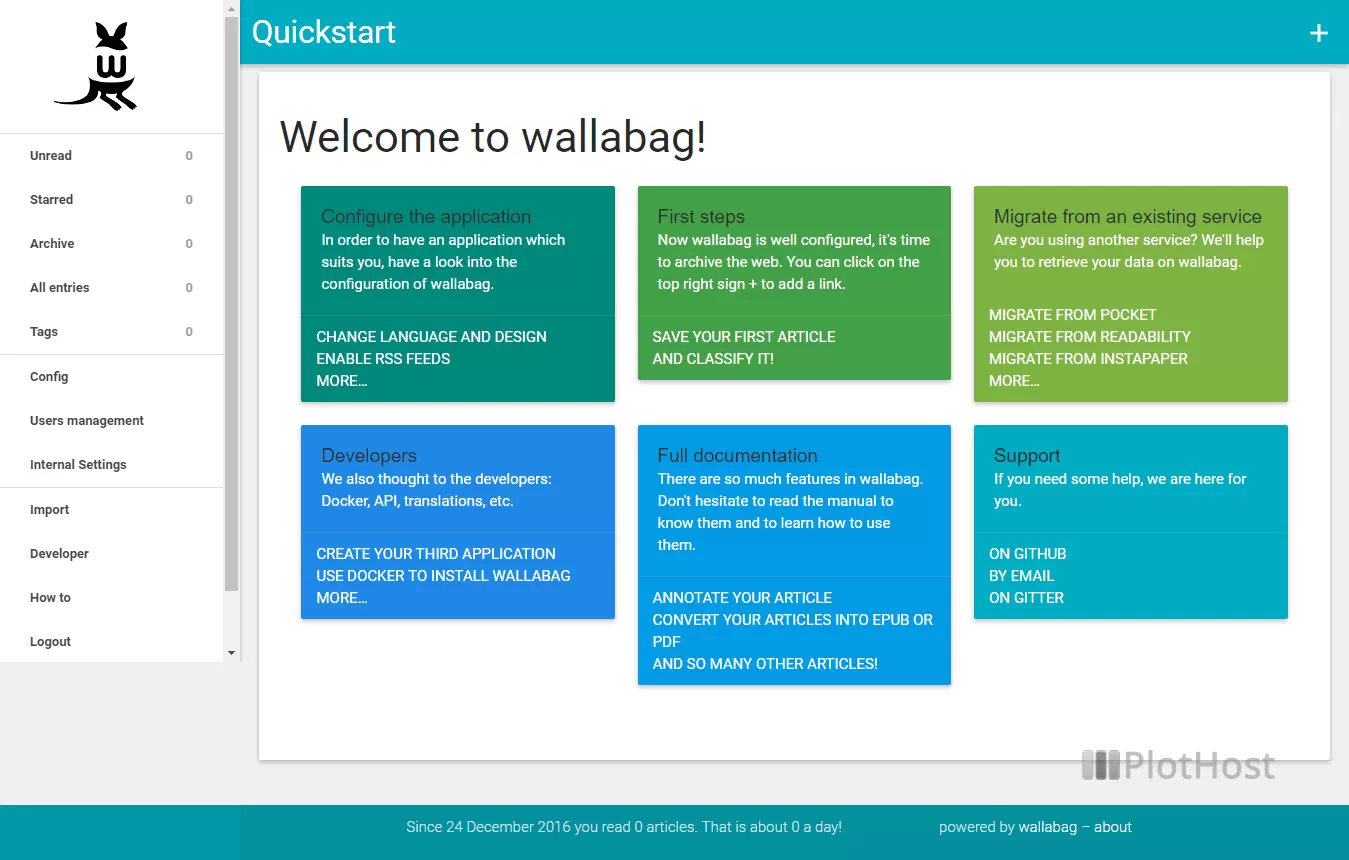 wallabag screenshot